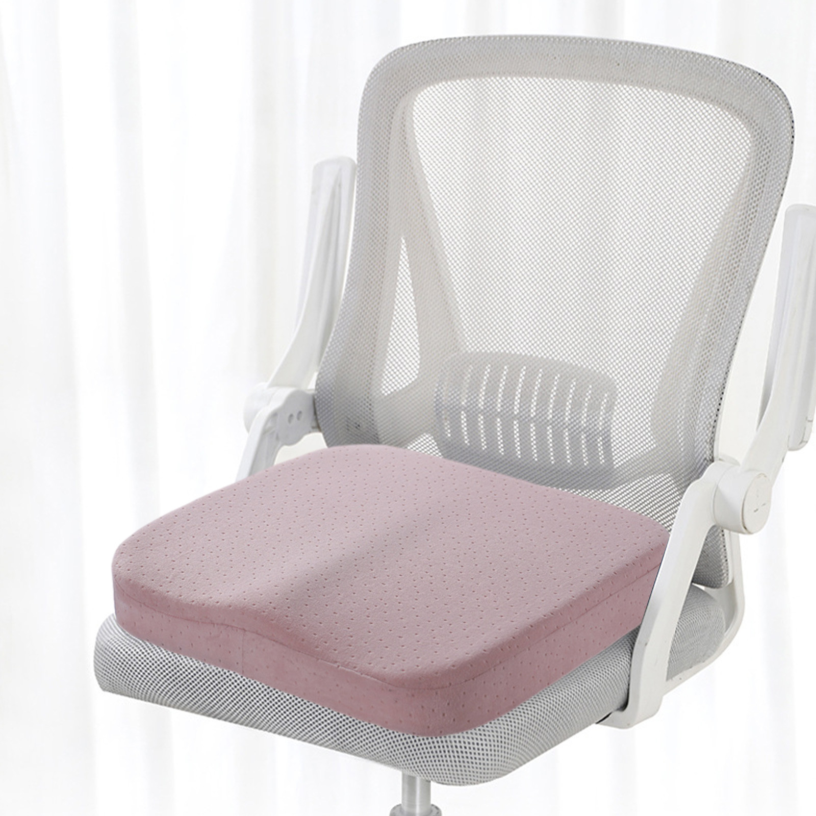 EGYMEN Ergonomic Memory Foam Office Chair Cushion – Tailbone Pain Relief and Comfortable Seating for Home, Office, and Car Use